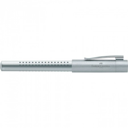 Grip 2011 Fountain Pen with Medium Nib, Silver